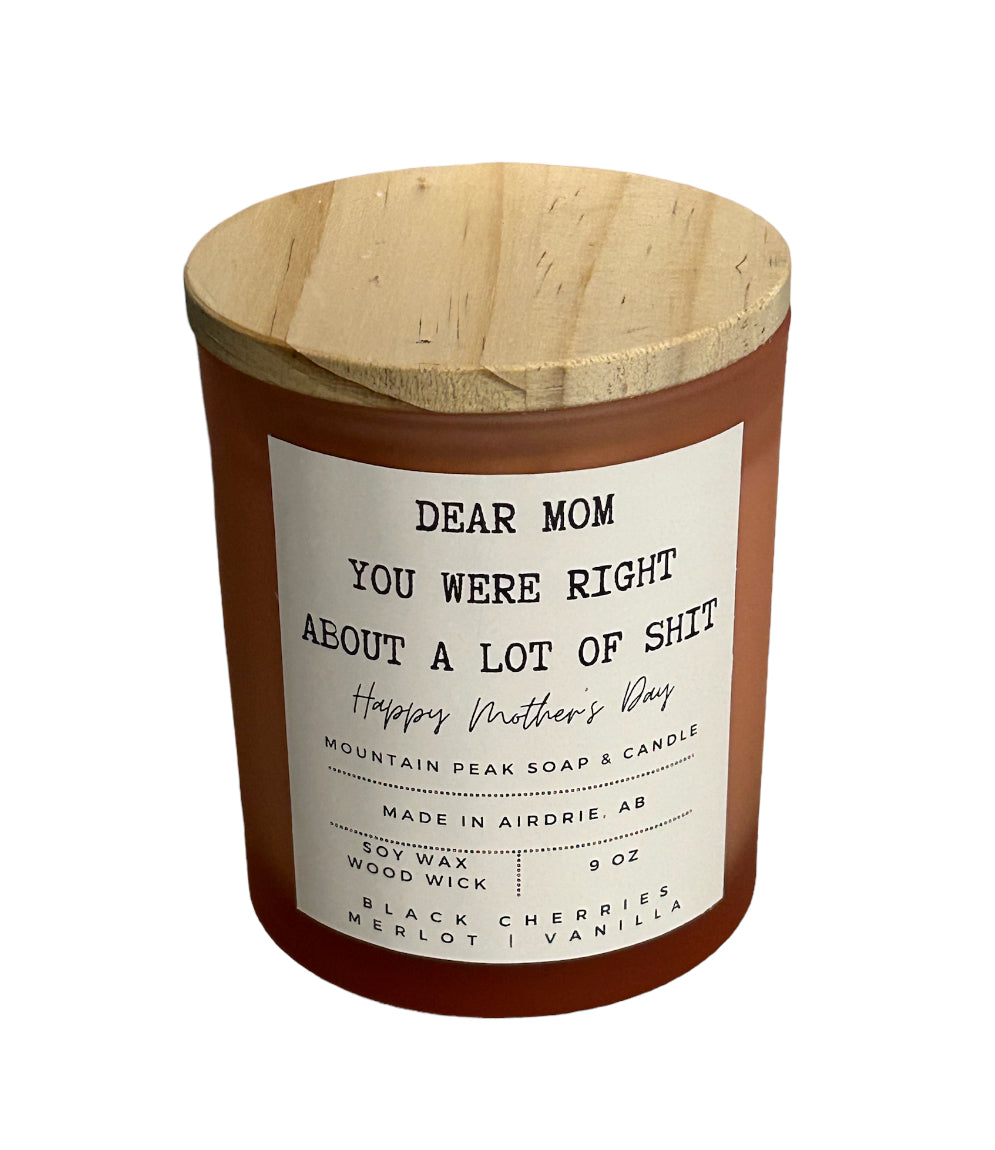 Mother’s Day candles