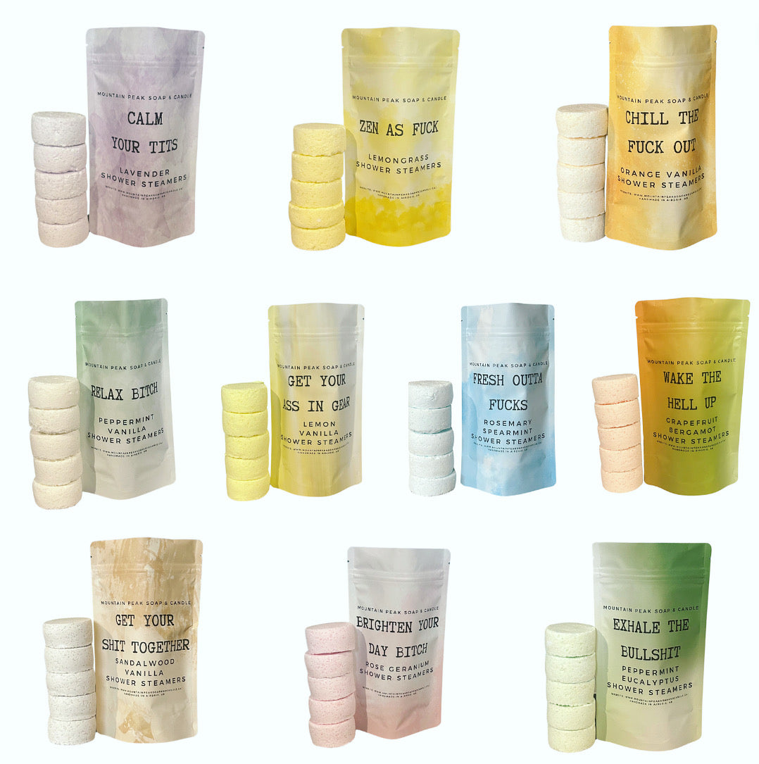 Not your momma’s shower steamers