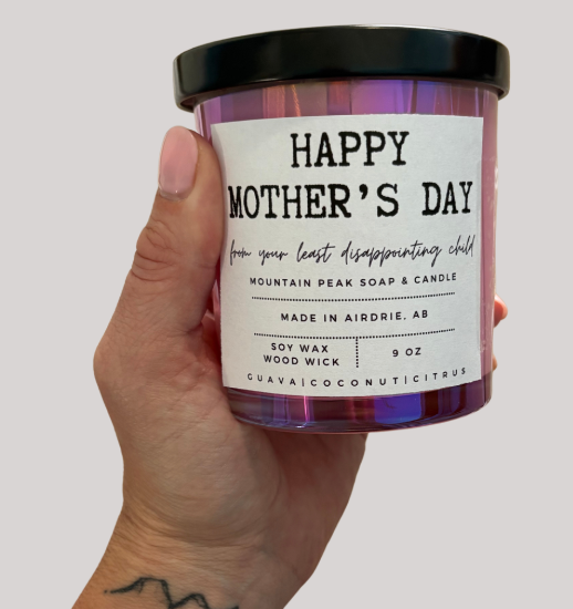 Mother’s Day candles