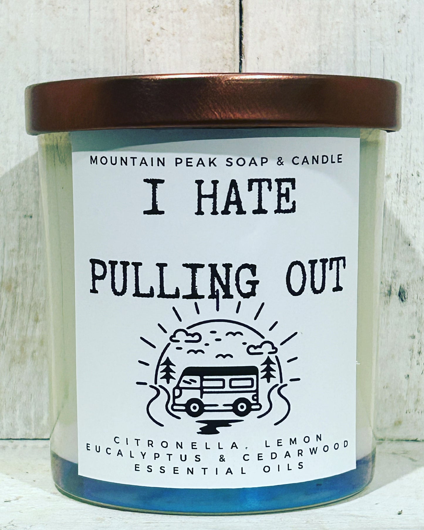 I hate pulling out candle
