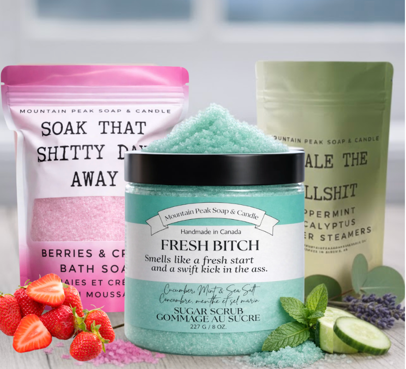 Sweary Bath & Body Products (Self-Care With a Side of ‘Fuck Off.’)