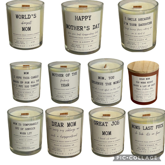 Mother’s Day candles