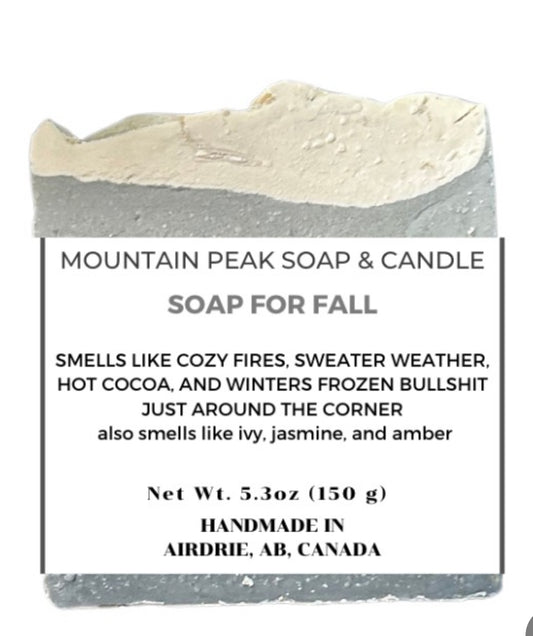 Soap for fall