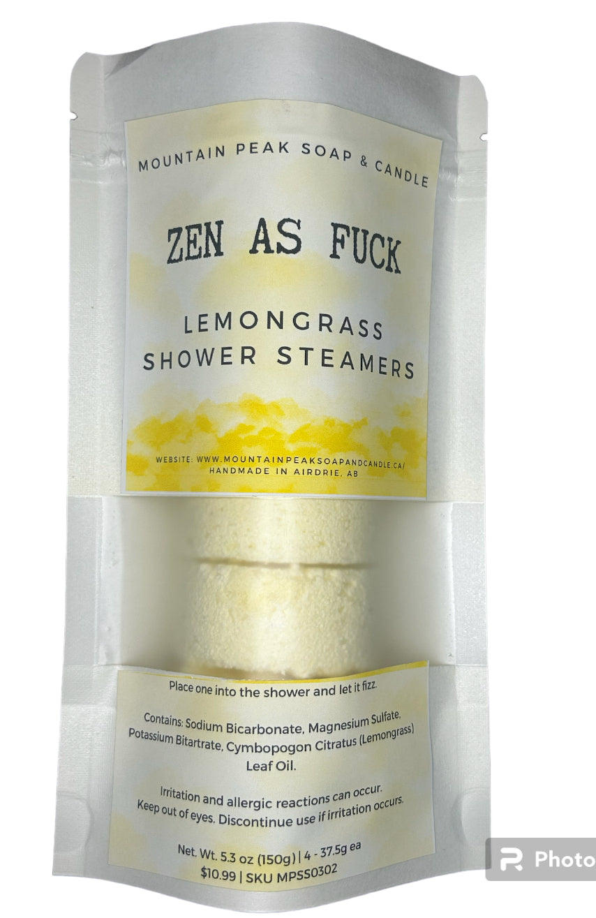 Not your momma’s shower steamers