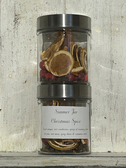 Christmas Spice Simmer Jar