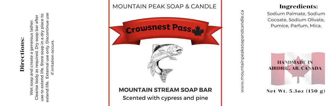 Crowsnest soap