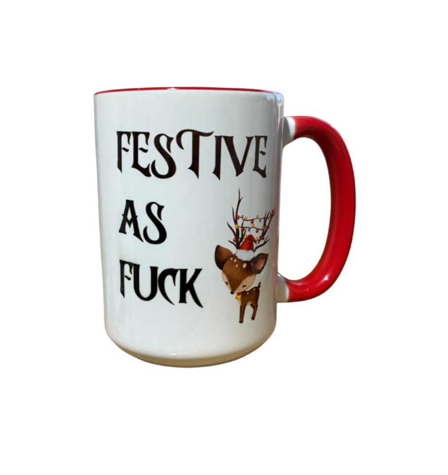 🎅 Christmas Mugs — For the Naughty, the Nice, and the “I Tried” Crew