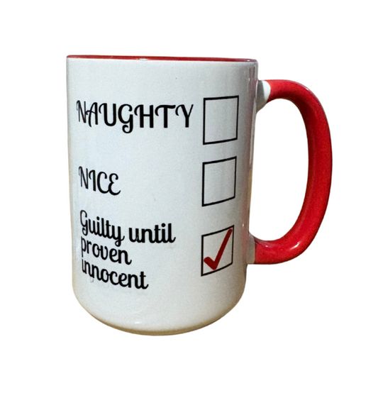 🎅 Christmas Mugs — For the Naughty, the Nice, and the “I Tried” Crew