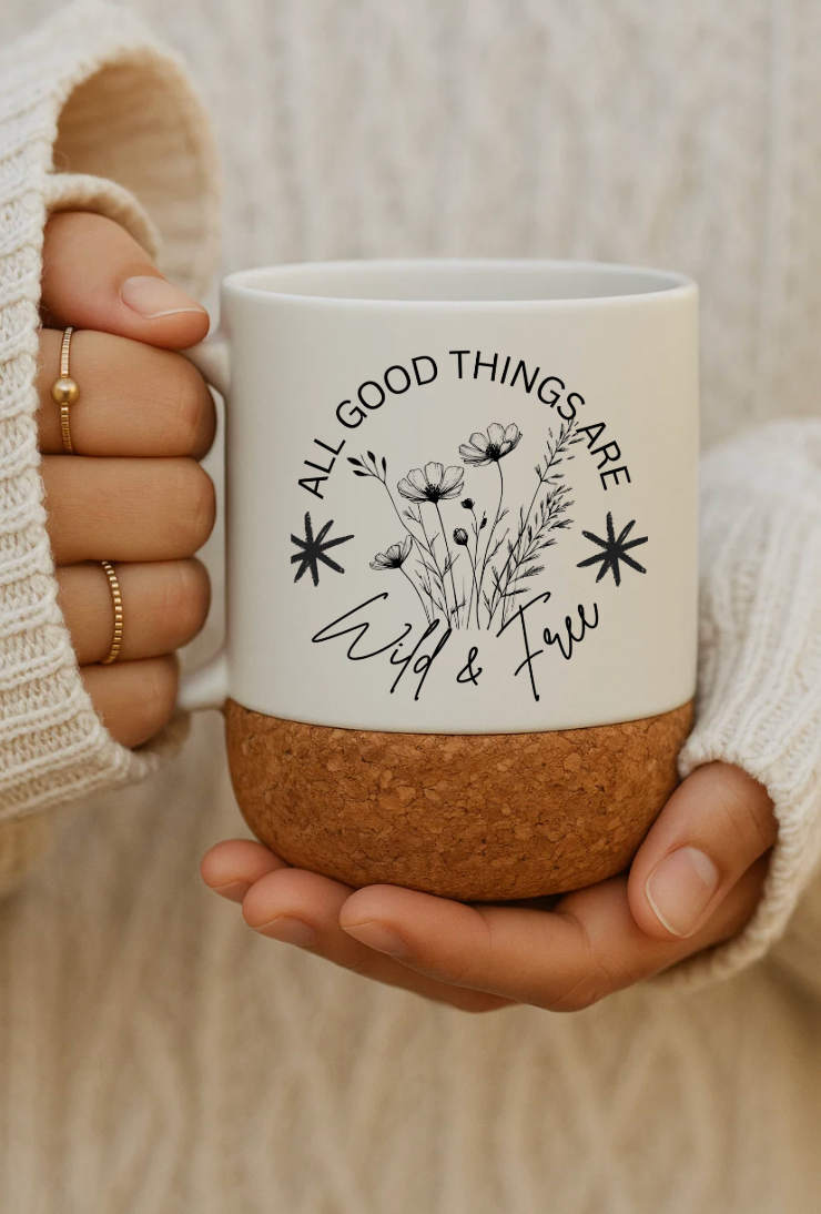 Cork Bottom Mugs