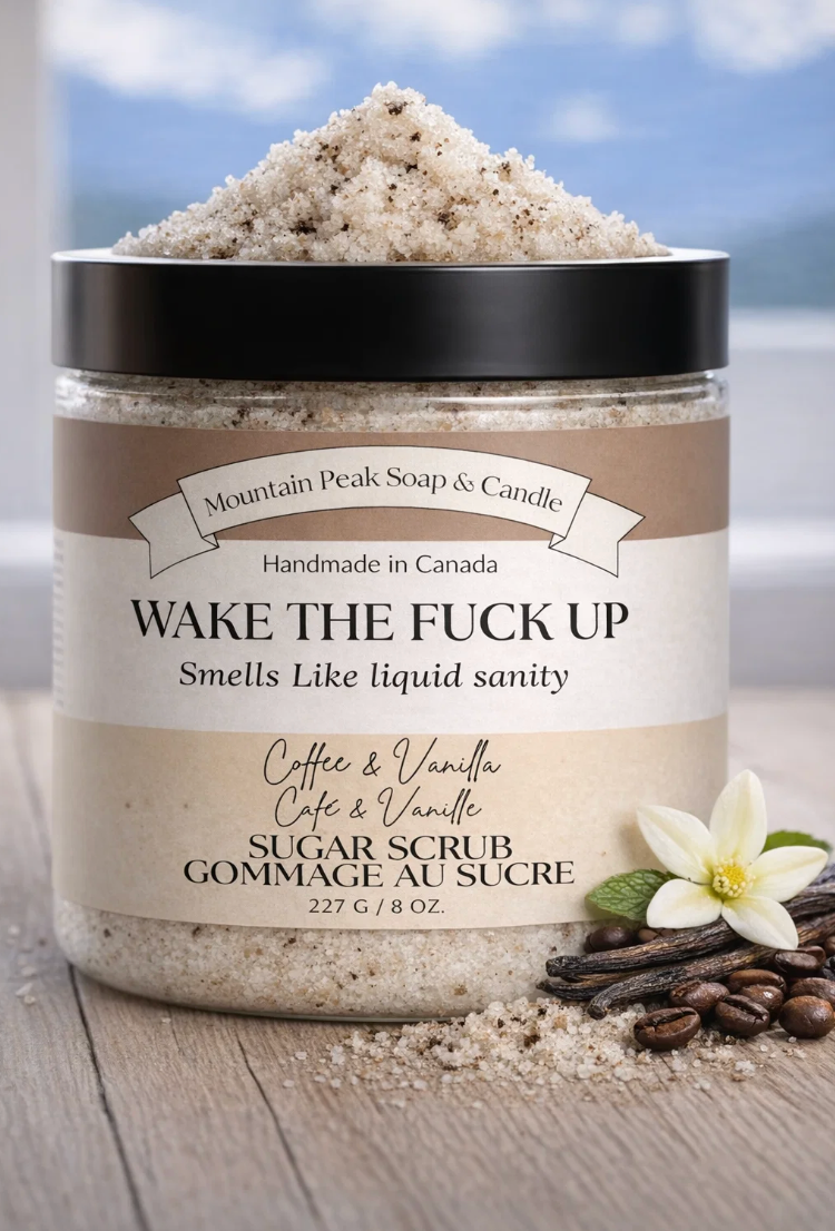 Luxury (but still fucking sassy) Sugar Scrubs