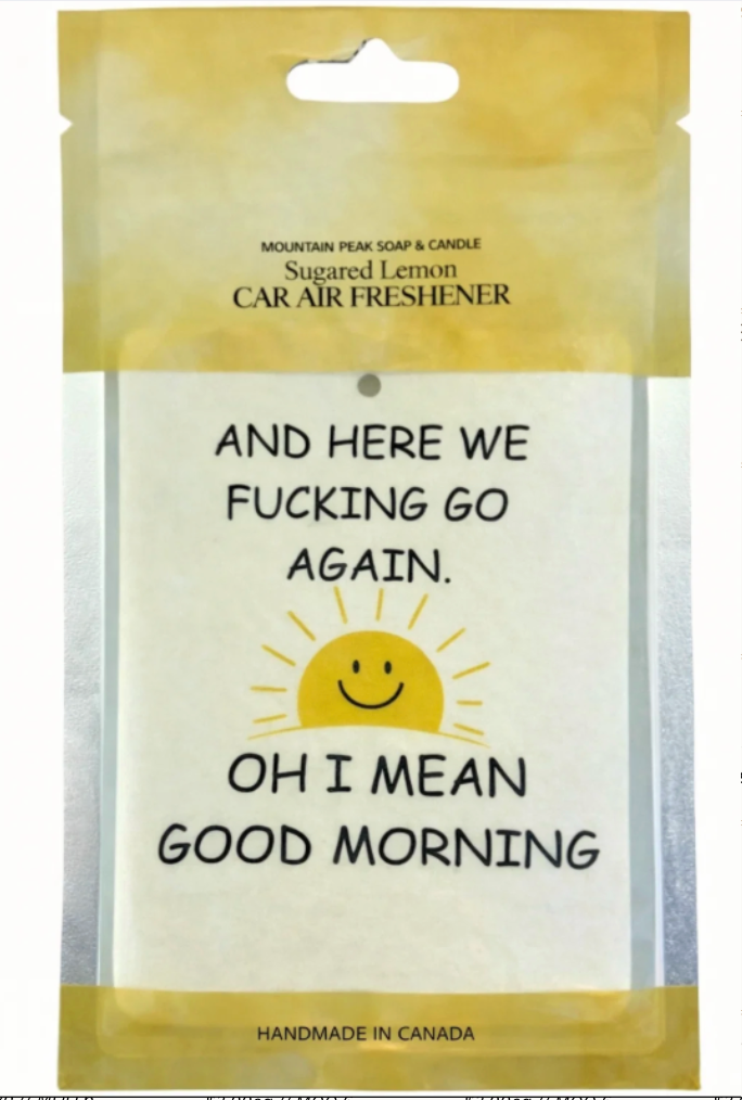 Sweary Air Fresheners