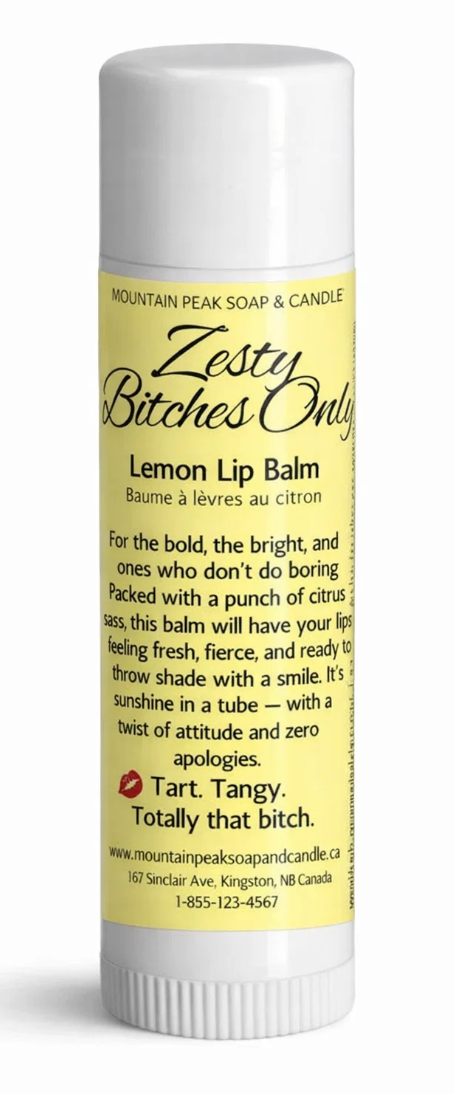 Sweary Lip Balms