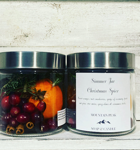 Christmas Spice Simmer Jar