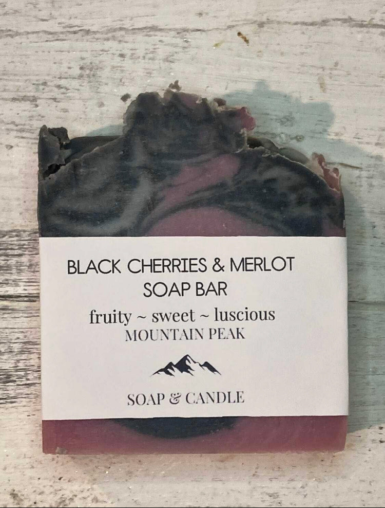 Black cherries and merlot Soap